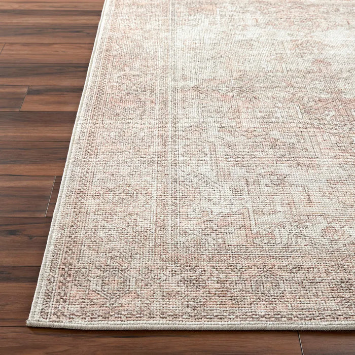 AASHI Becki Owens x Livabliss Vintage Traditional Oriental Boho Blush/Cream Rug