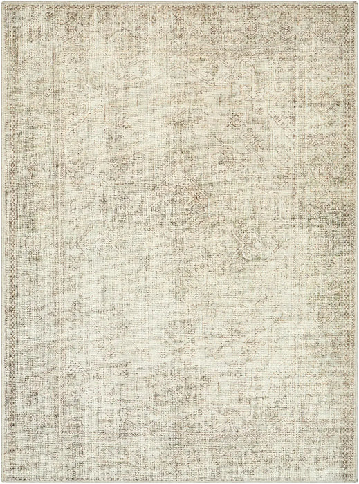 AASHI Becki Owens x Livabliss Vintage Traditional Oriental Boho Sage/Cream Rug