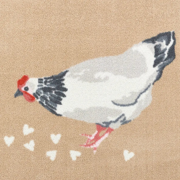 Patterned Hug Rug Chicken 1