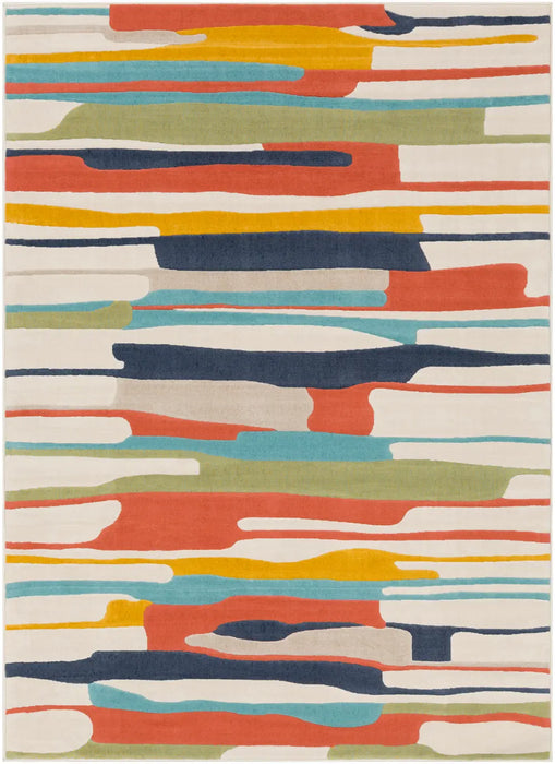 ANAIS Scandi Modern Coral Rug