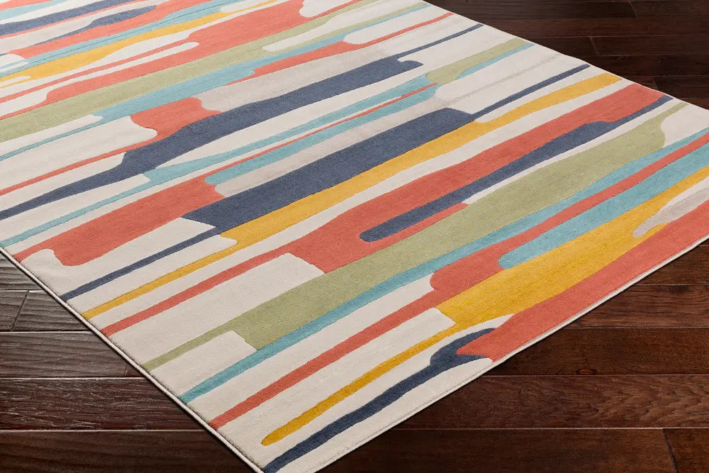 Cyrel Rug ANAIS Scandi Modern Coral Rug Multicoloured Rug — RugsDirect Online