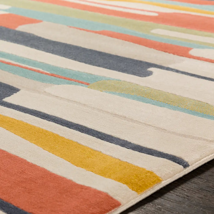 ANAIS Scandi Modern Coral Rug