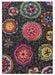 Asiatic colores modern rugs colores modern 02 Black, Multicoloured, Pink Living Room  Rug.