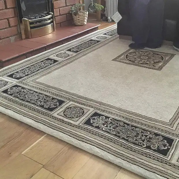Photo by Lesley M., | Mastercraft da vinci 057 0801 6323 Living Room  Rug.