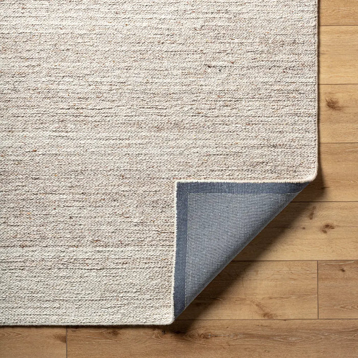 Derby Hand Tufted Ivory Beige Taupe Wool Cottage Living Dining Bedroom DRB2300 Rug