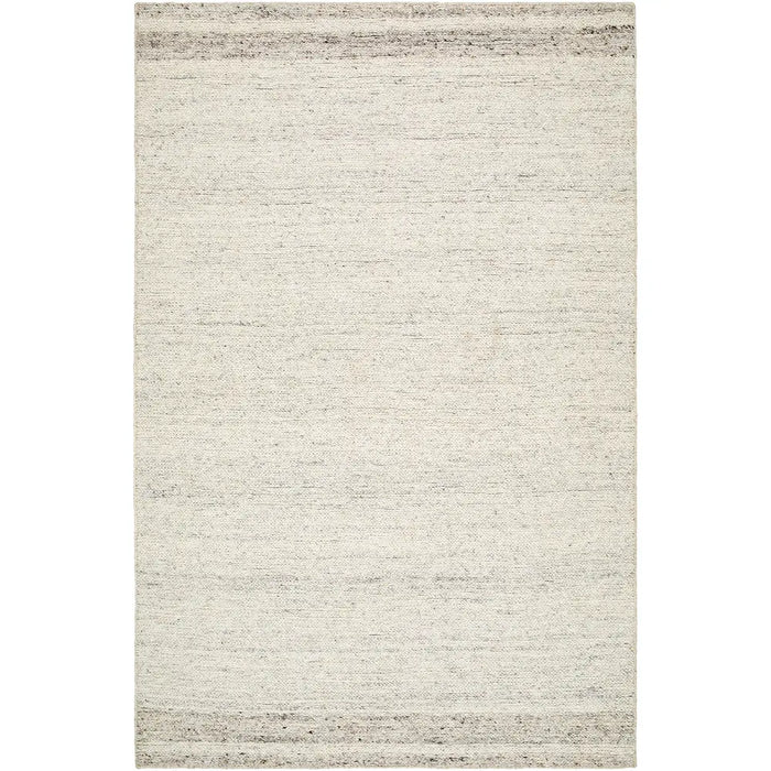 Derby Hand Tufted Ivory Charcoal Grey Wool Cottage Living Dining Bedroom DRB2301 Rug