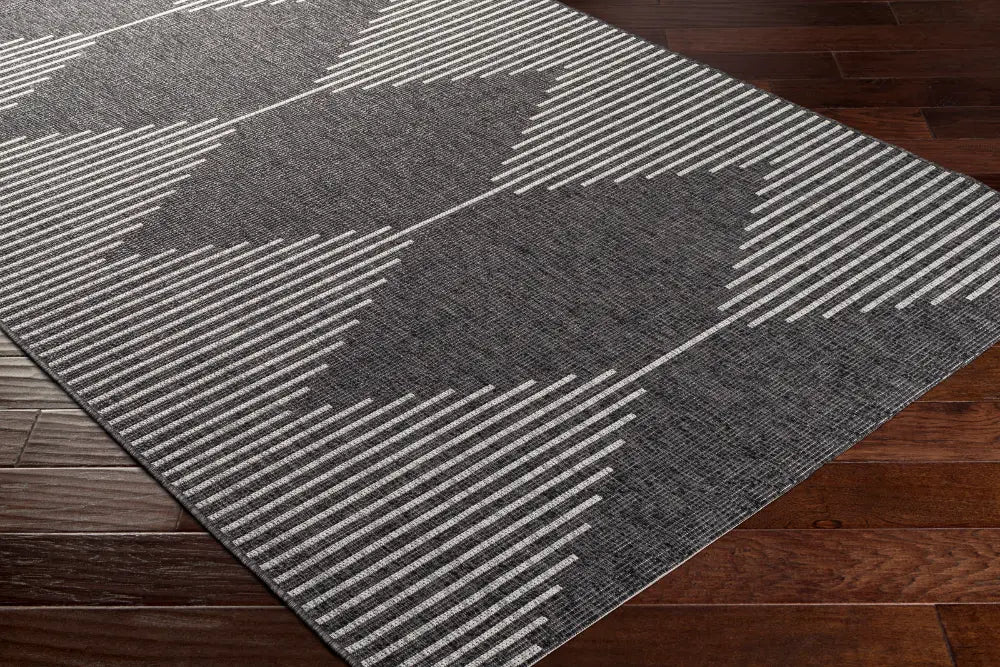 DOLLY In- & Outdoor Global Charcoal Rug
