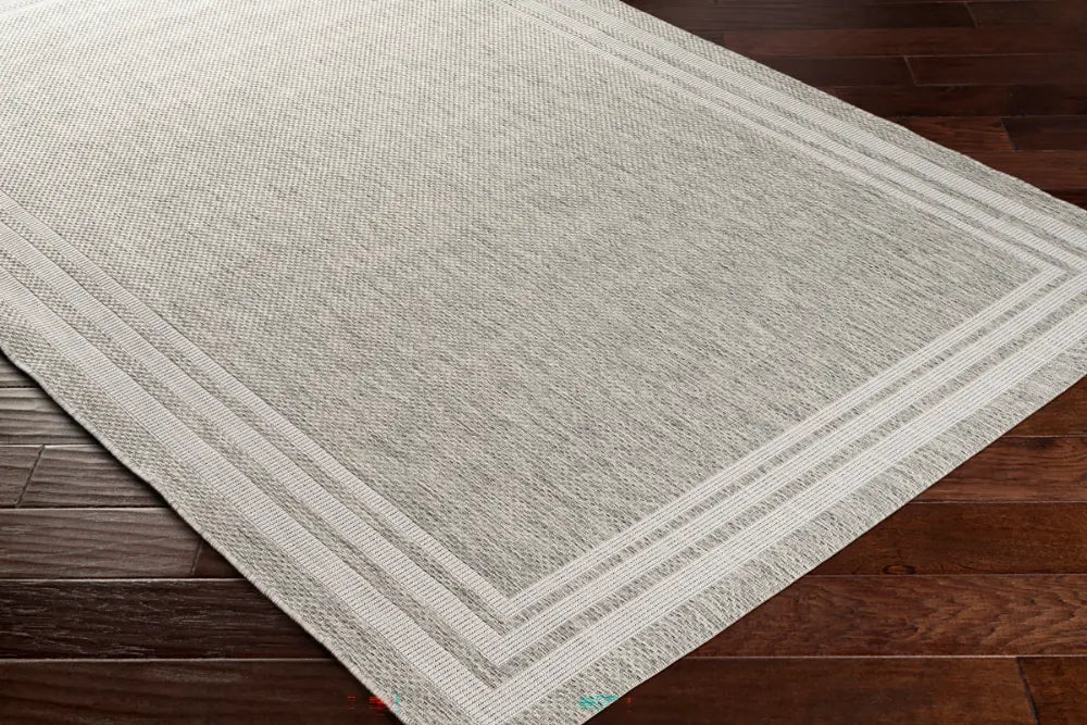 AKRITI In- & Outdoor Traditionnal Light Grey Rug