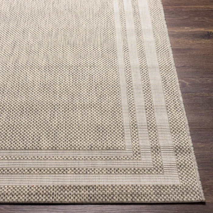 AKRITI In- & Outdoor Traditionnal Light Grey Rug