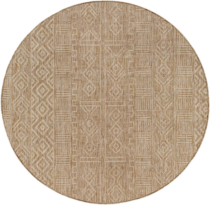 SWETA In- & Outdoor Global Brown Rug