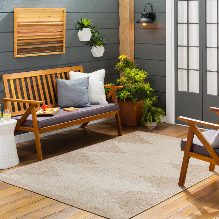 RUBAL In- & Outdoor Global Beige Rug