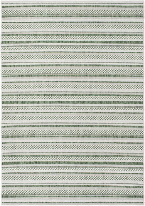 KAVITA In- & Outdoor Global Moss Green Rug