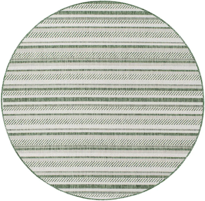 KAVITA In- & Outdoor Global Moss Green Rug