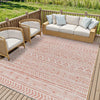 DIKSHA In- & Outdoor Global Coral/Pink Rug