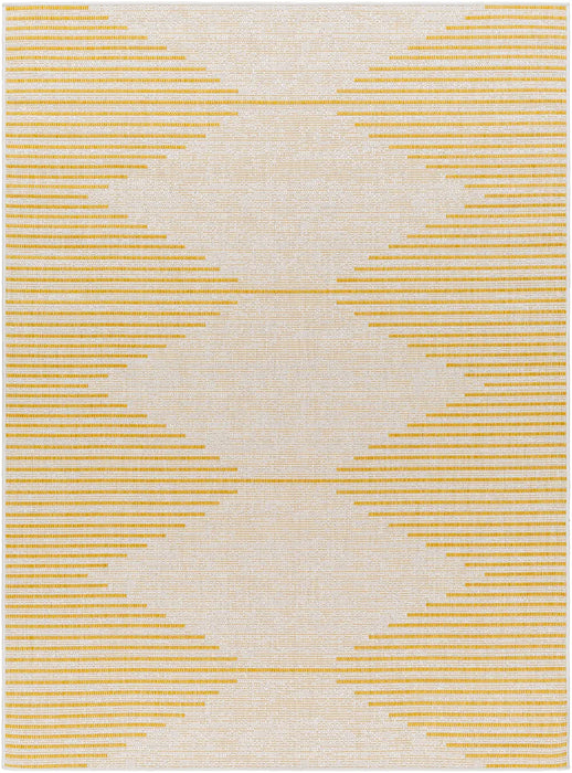 DOLLY In- & Outdoor Global Saffron/Grey Rug