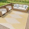 DOLLY In- & Outdoor Global Saffron/Grey Rug