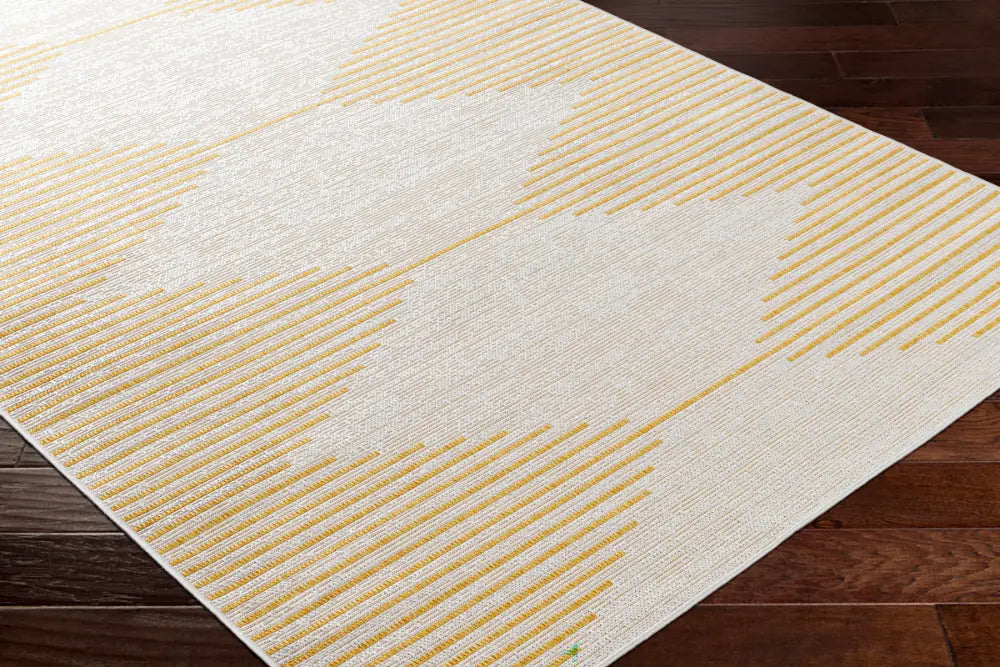 DOLLY In- & Outdoor Global Saffron/Grey Rug