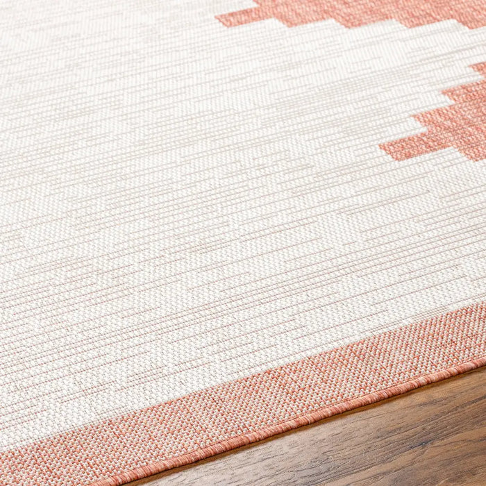 RUBAL In- & Outdoor Global Coral/Grey Rug