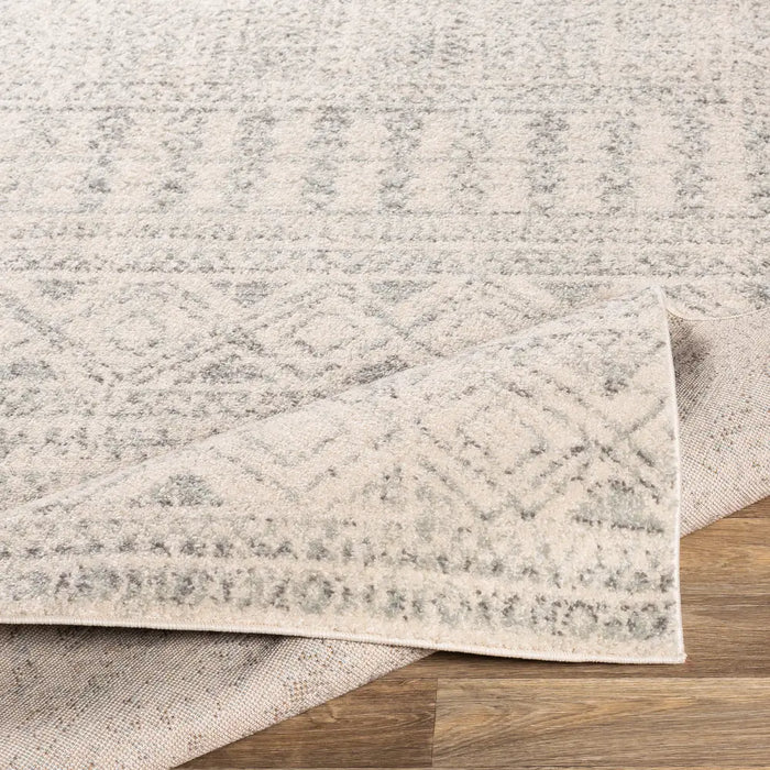 ANUSHKLA Scandi Global Light Grey Rug