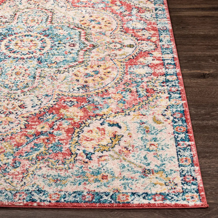 Julia Vintage Oriental Boho Rose Rug