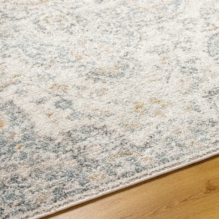 JULIA Vintage Traditional Oriental Boho Light Grey Rug