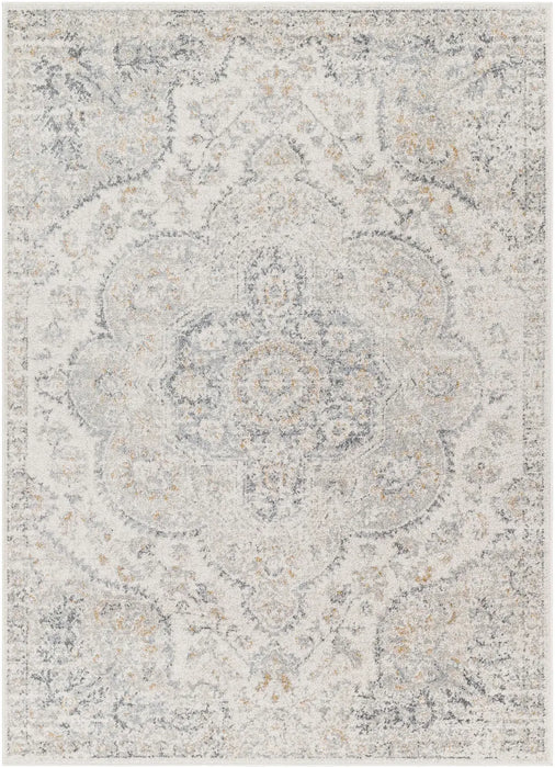 JULIA Vintage Traditional Oriental Boho Medium Grey Rug