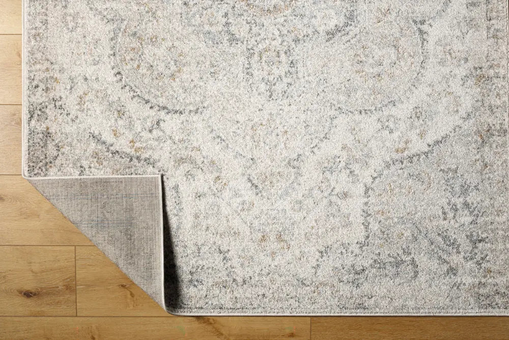 JULIA Vintage Traditional Oriental Boho Medium Grey Rug
