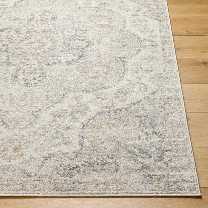 JULIA Vintage Traditional Oriental Boho Medium Grey Rug