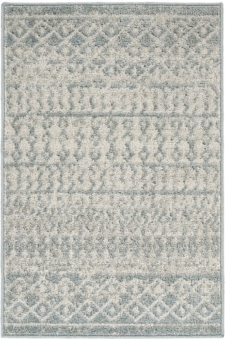 MILA Scandi Modern Boho Light Beige/Grey Rug