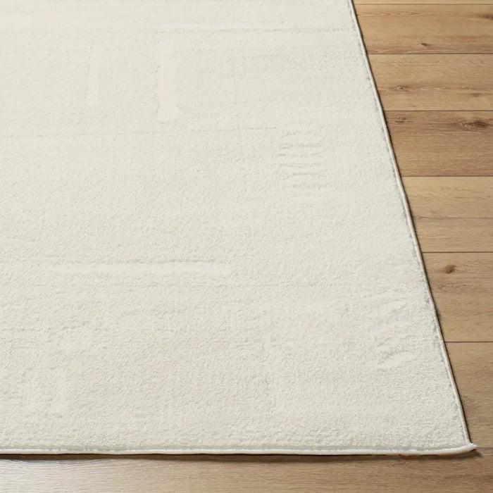 RITA Scandi Modern High Pile Ivory/Off-White Rug