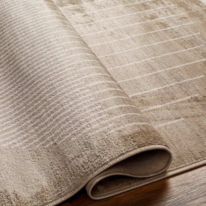 ENSO Scandi Geometric Brown Rug
