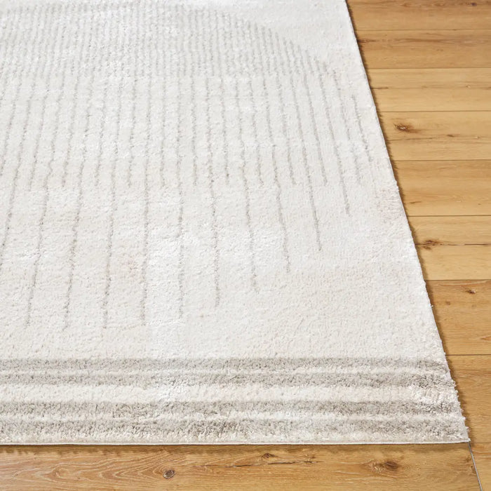 ENSO3 Machine Washable Modern Shaggy Medium Grey Rug