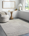 Architect I Galey Alix X Livabliss Modern Scandi High Pile Ivory/Black Area Rug