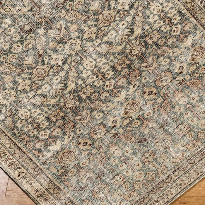 Livabliss Collins Avenue III Galey Alix x Livabliss Vintage Traditional Oriental Boho Rust/Brown Rug