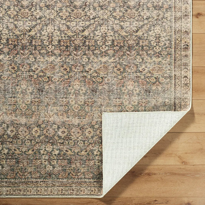 Livabliss Collins Avenue III Galey Alix x Livabliss Vintage Traditional Oriental Boho Rust/Brown Rug