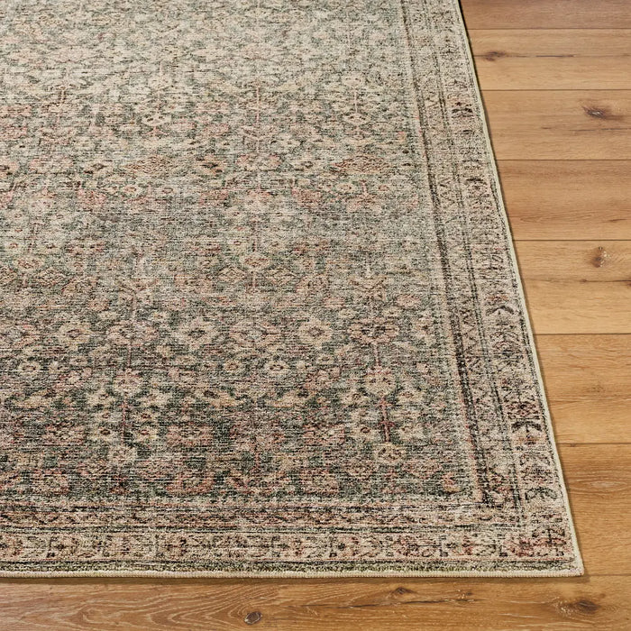 Livabliss Collins Avenue III Galey Alix x Livabliss Vintage Traditional Oriental Boho Rust/Brown Rug
