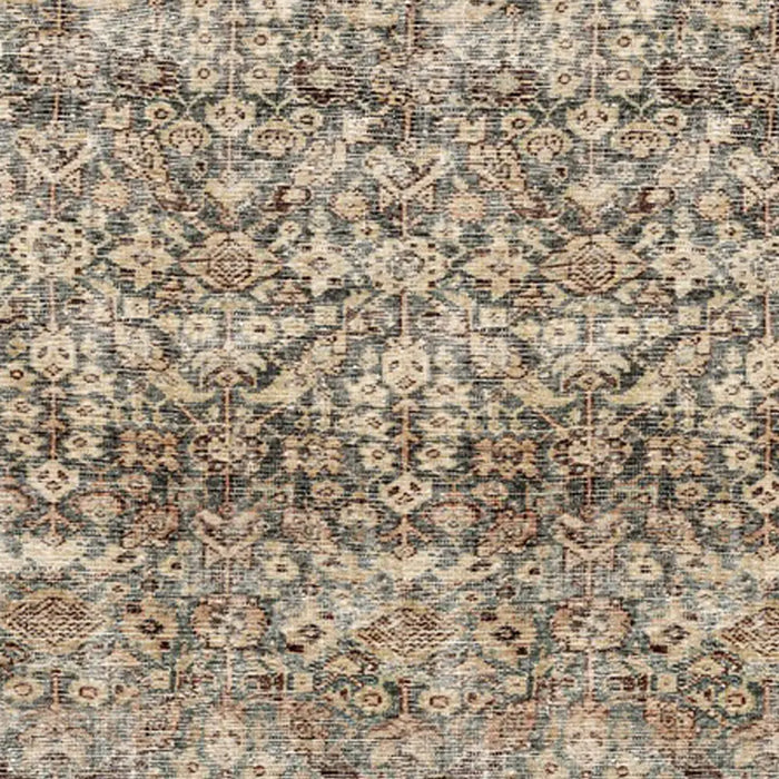 Livabliss Collins Avenue III Galey Alix x Livabliss Vintage Traditional Oriental Boho Rust/Brown Rug