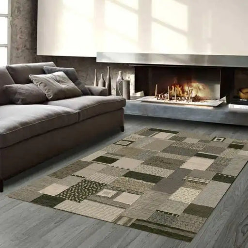 Mastercraft galleria 063 0125 4343 Grey Living Room Moroccan Rug.