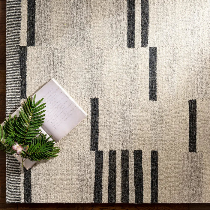 Kaaya Hand-Tufted Global Wool Beige Rug