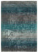 Asiatic holborn teal grey Blue, Purple, Teal  Striped Rug.
