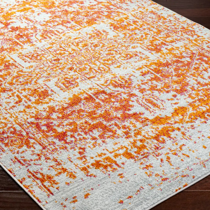 Juliette Vintage Oriental Boho Orange Rug