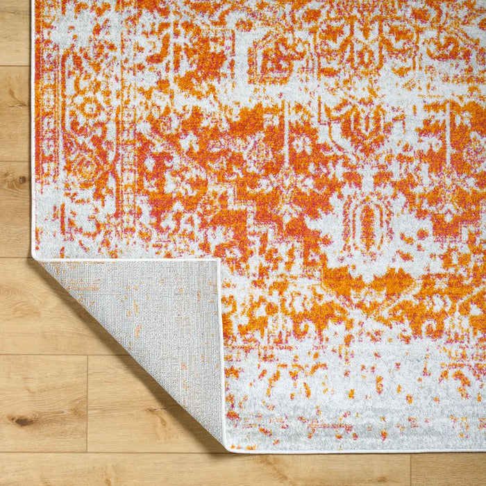 Juliette Vintage Oriental Boho Orange Rug