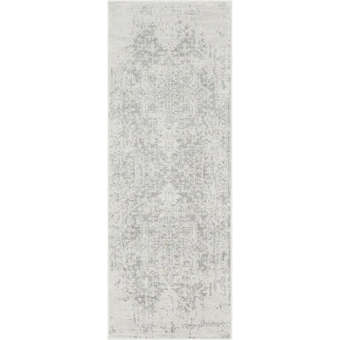 JULIETTE Vintage Traditional Oriental Boho Grey/White Rug