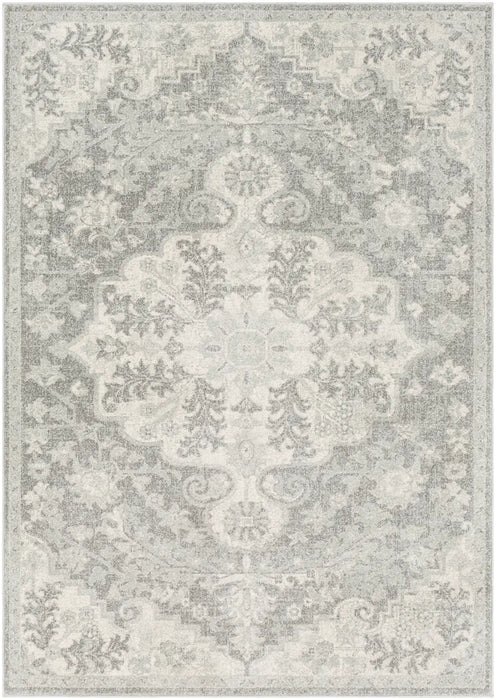 LOU Vintage Traditional Oriental Boho Black Rug