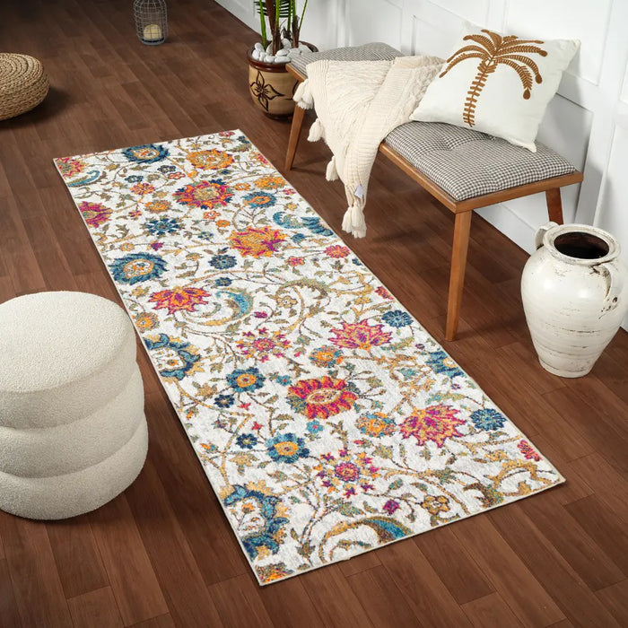 HANSHU Scandi Modern Boho Saffron Rug
