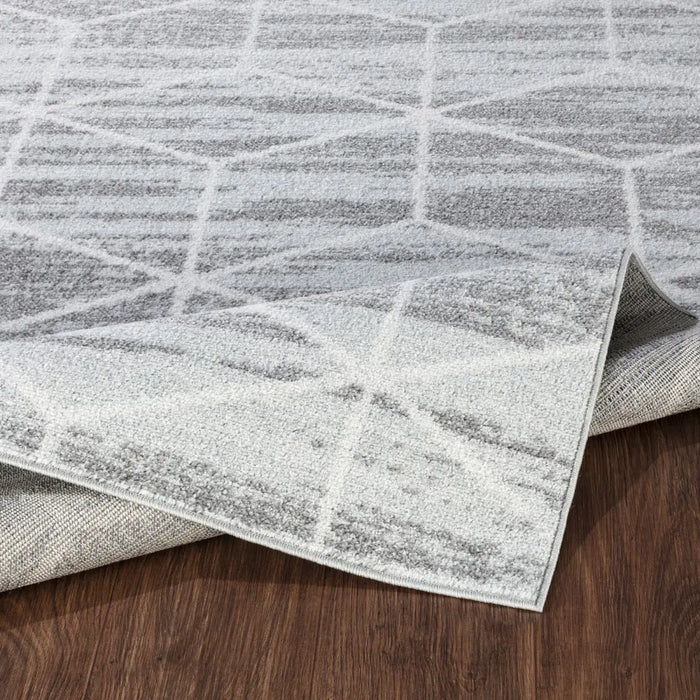 Xion Scandi Geometric Grey/White Rug