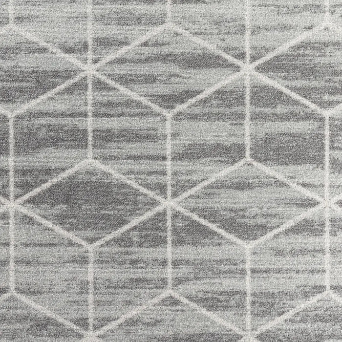 Xion Scandi Geometric Grey/White Rug