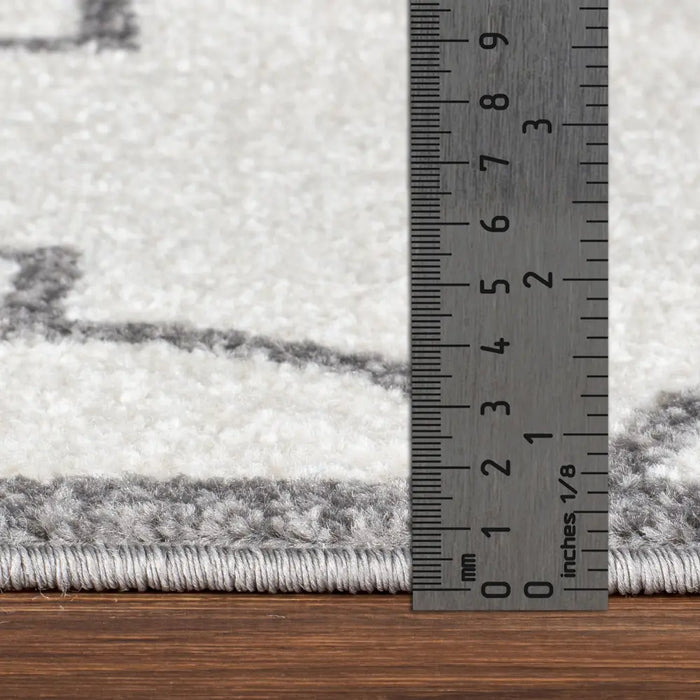 Quinn Vintage Oriental Boho White Rug