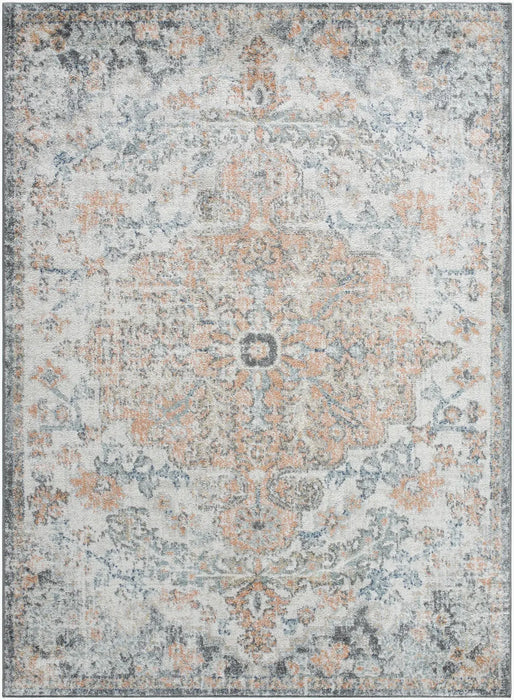 Lou Vintage Oriental Boho Amber Rug