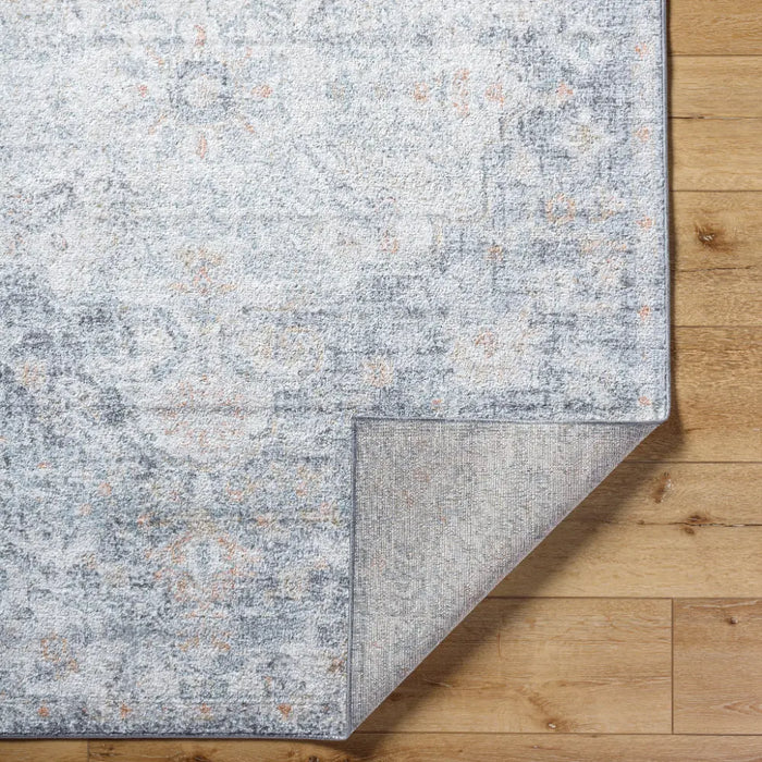 Lou Vintage Oriental Boho Blue Rug